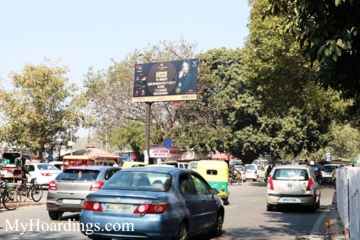 New Delhi Billboard advertising, Advertising company Nepalese Market Lal Quila towards Chandi Chowk New Delhi, Flex Banner